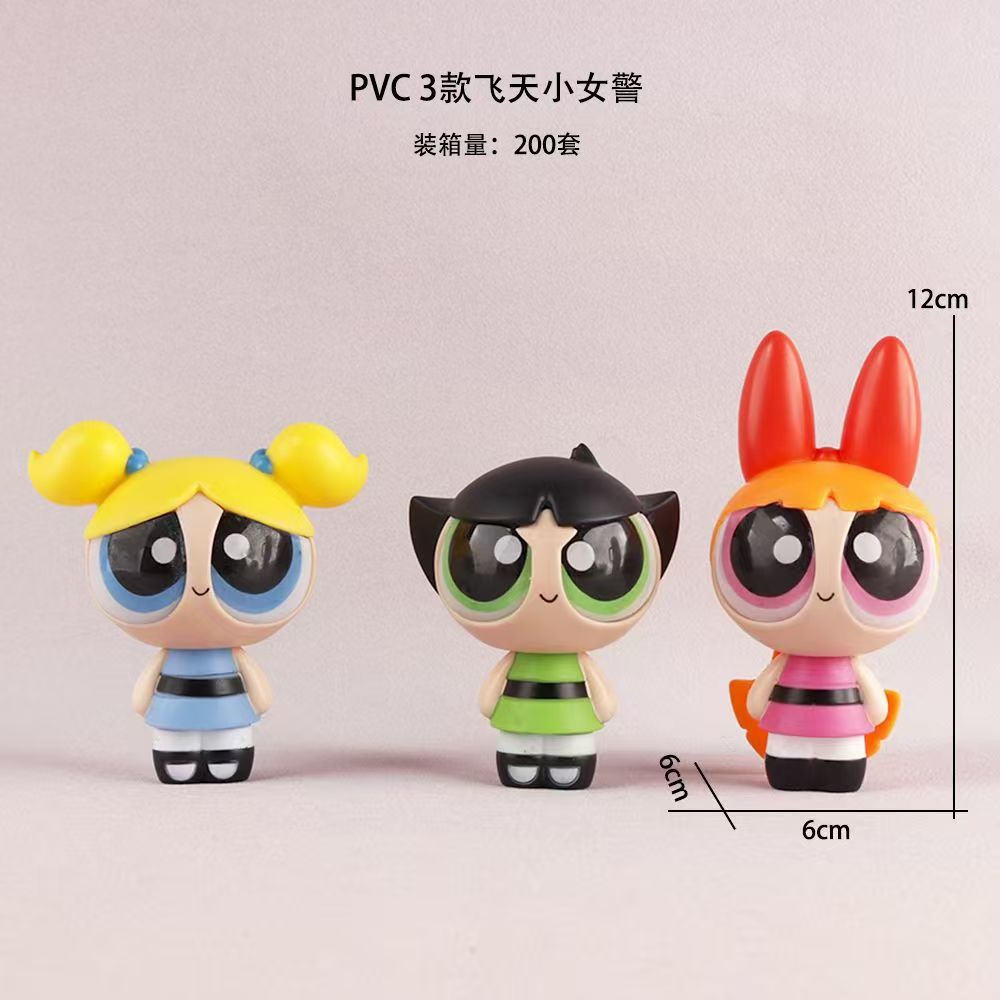 Model Kit Anime Girl - Set di figurine in PVC delle