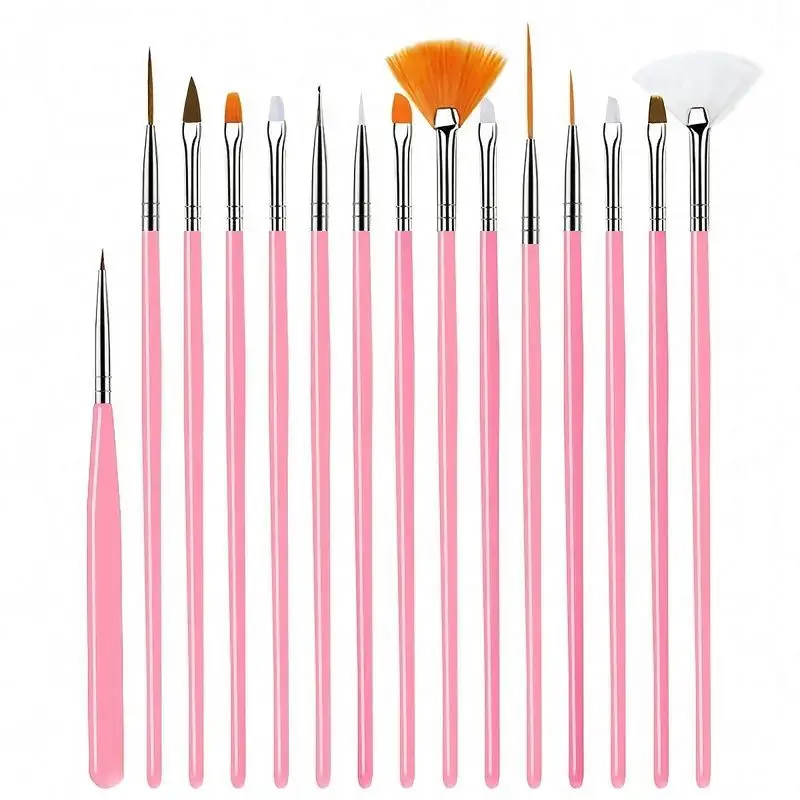 Paint Model Kit - Set di 15 pennelli per pittura