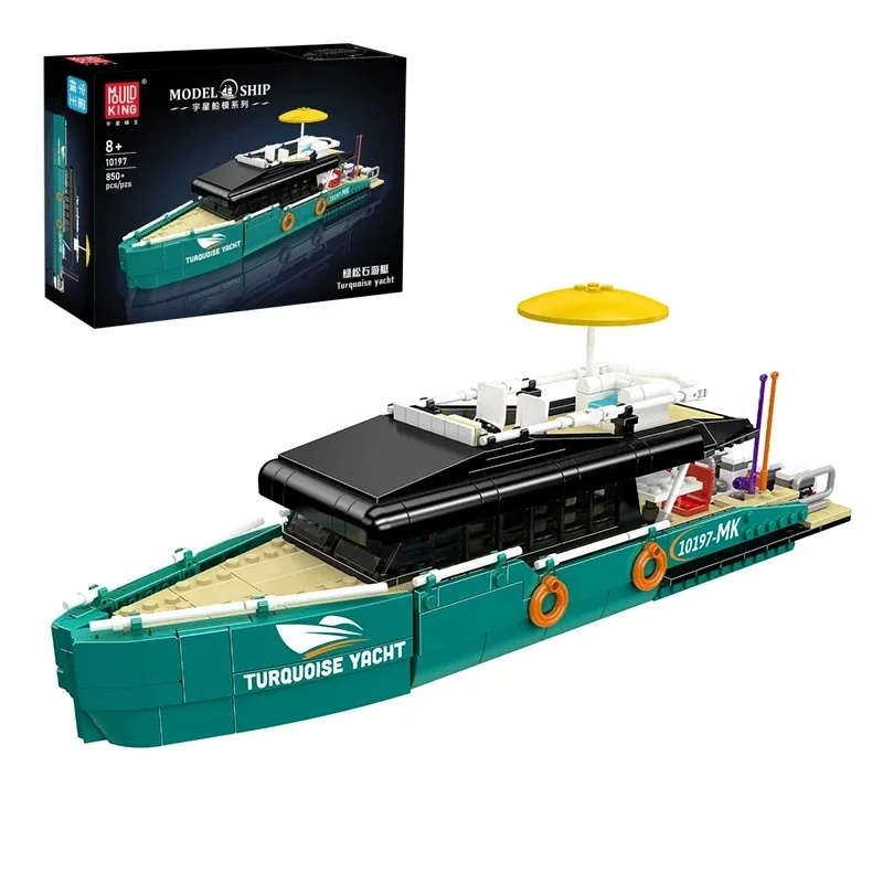 Model Kit Yacht - Set di mattoncini per costruire yacht
