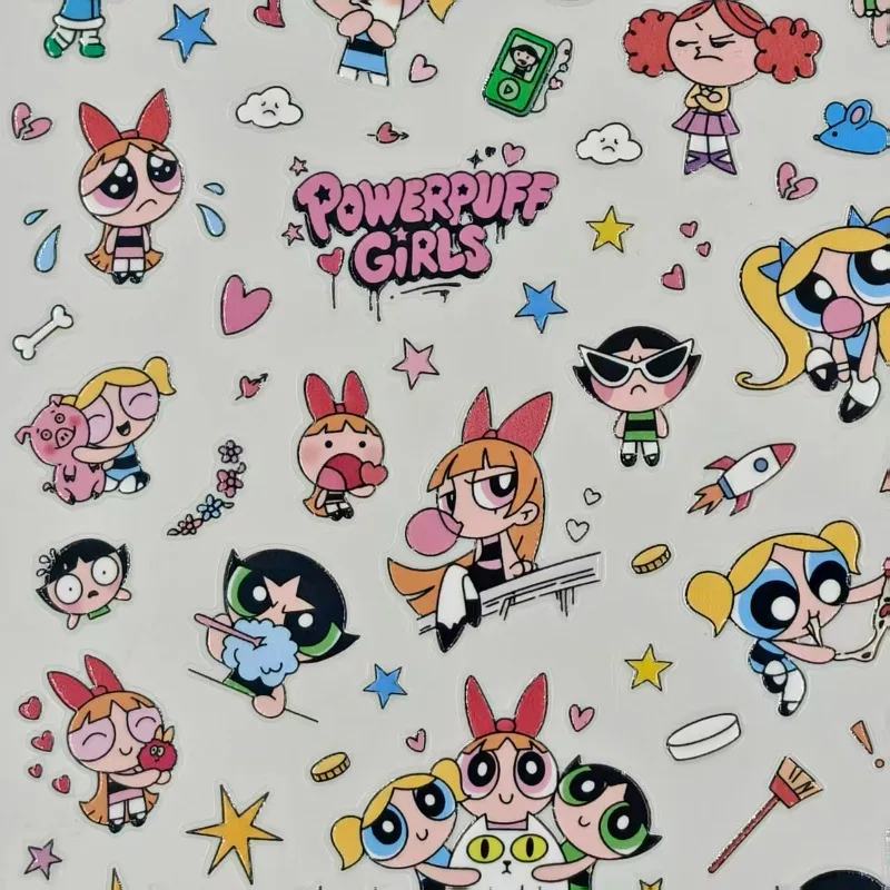 Adesivi delle Powerpuff Girls, - Model Kit Anime Girl recensione e prezzo