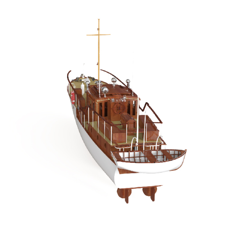 Barca telecomandata 880mm 1/18 - Model Kit Yacht recensione e prezzo