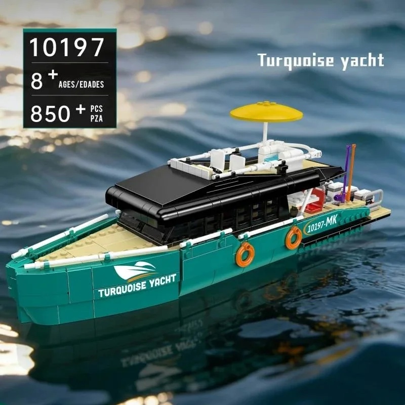 Set di mattoncini per costruir - Model Kit Yacht recensione e prezzo