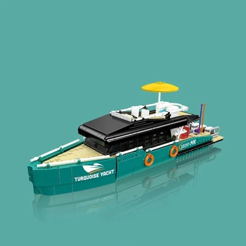 Set di mattoncini per costruir - Model Kit Yacht recensione e prezzo