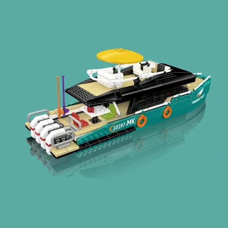 Set di mattoncini per costruir - Model Kit Yacht recensione e prezzo