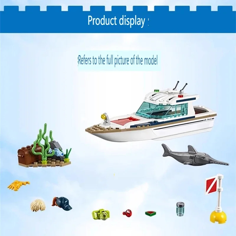 City Series 60221 Yacht Subacq - Model Kit Yacht recensione e prezzo